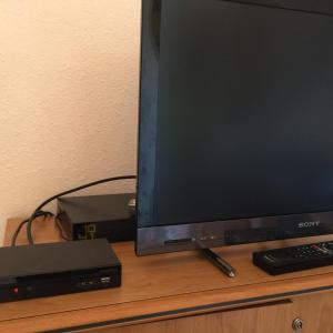 Телевизор и/или развлекательный центр в Cosy studio Perpignan