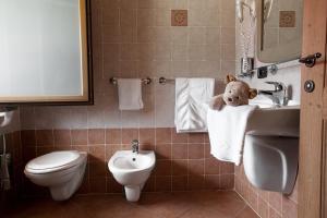 Kúpeľňa v ubytovaní Agritur La Cort