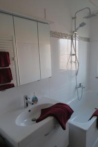 Koupelna v ubytování Harzgenuß + 17 fotografií