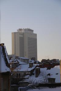 Het gebouw waarin het appartement zich bevindt