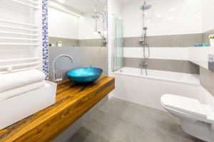 Kúpeľňa v ubytovaní Kazimierz Friendhouse Apartments