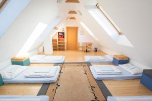 Istumisnurk majutusasutuses Jugendgästehaus Ulrichsberg