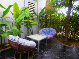Zahrada ubytování Hak Boutique Residence
