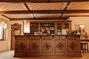Lounge nebo bar v ubytování Hotel LuSi