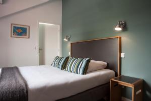 Postel nebo postele na pokoji v ubytování Hotel Balea