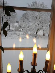 Tössestugan durante l'inverno