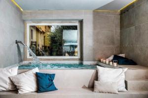 Χώρος καθιστικού στο Dimora Caiammari Luxury Hotel & Spa