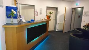 Kuchyň nebo kuchyňský kout v ubytování Hotel Kuhfelder Hof