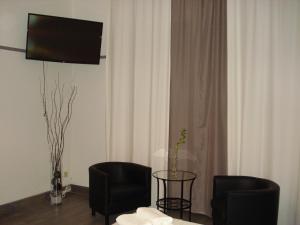 Μια τηλεόραση ή/και κέντρο ψυχαγωγίας στο Casa Vacanza Cleo