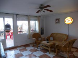 Posezení v ubytování Casa Limas