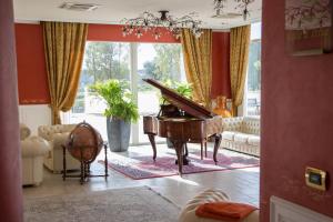 Posezení v ubytování Hotel Madonna Delle Grazie