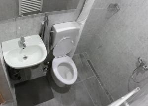 Koupelna v ubytování Apartman Lena