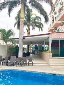Piscina di Hotel Mar Azul o nelle vicinanze