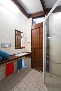 Phòng tắm tại Blackheath Motor Inn