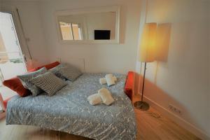 Posteľ alebo postele v izbe v ubytovaní Apartamento Playa Mar