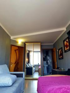 Posezení v ubytování Hotel Om Shanti