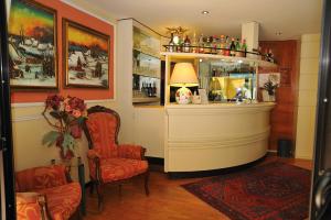 Lounge nebo bar v ubytování Hotel Salus