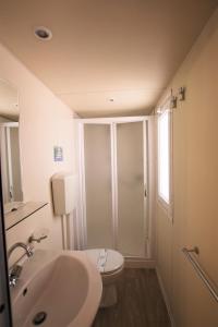 A bathroom at Campeggio Boscoverde