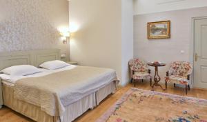 Krevet ili kreveti u jedinici u okviru objekta Antonius Hotel