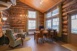 Fotografie z fotogalerie ubytování Sielikkö Aurora Log Apartments v destinaci Saariselka