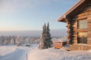 Fotografie z fotogalerie ubytování Sielikkö Aurora Log Apartments v destinaci Saariselka