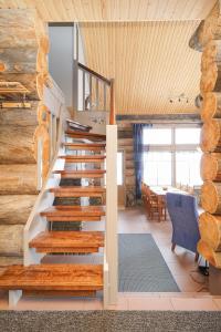 Fotografie z fotogalerie ubytování Sielikkö Aurora Log Apartments v destinaci Saariselka