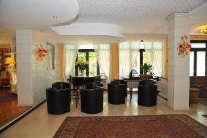 Vstupní hala nebo recepce v ubytování Hotel Salus