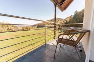 Rõdu või terrass majutusasutuses Guesthouse Haler