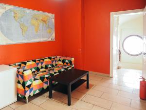 Area soggiorno di Deeps Hostel Ankara