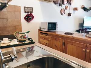 Majoituspaikan Breuil Cervinia Holiday keittiö tai keittotila