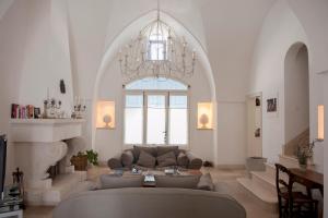 Posezení v ubytování Masseria Don Luigi-Luxury Farmhouse
