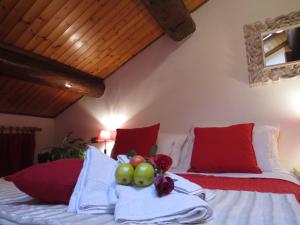 Postel nebo postele na pokoji v ubytování Hotel Aurora