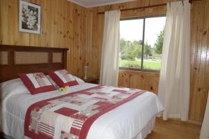 Postel nebo postele na pokoji v ubytování Valle Paraiso