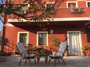 Budova, kde se bed and breakfast nachází