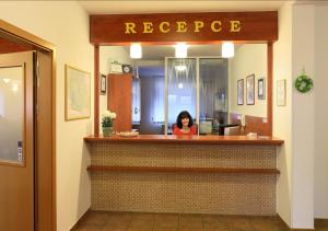 Vstupní hala nebo recepce v ubytování Penzion Krumlov - Massage studio