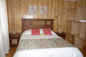 Postel nebo postele na pokoji v ubytování Valle Paraiso