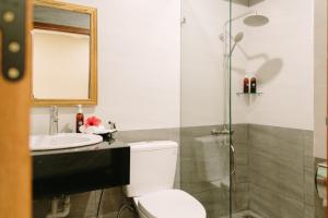 Koupelna v ubytování Minh Nhung Hotel