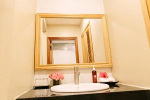 Koupelna v ubytování Minh Nhung Hotel