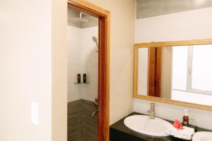 Koupelna v ubytování Minh Nhung Hotel