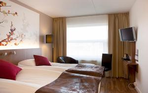 Postel nebo postele na pokoji v ubytování Best Western Hotell Ljungby