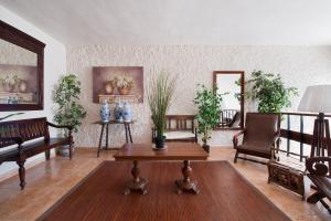 Posezení v ubytování Hotel Las Truchas