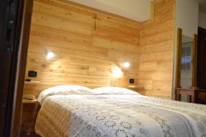Letto o letti in una camera di Albergo Cioccarelli