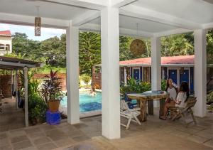 Bassein majutusasutuses Hostel La Botella de Leche - Tamarindo või selle lähedal