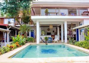 Bassein majutusasutuses Hostel La Botella de Leche - Tamarindo või selle lähedal