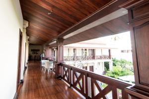 Balkón nebo terasa v ubytování Luang Prabang Legend Hotel