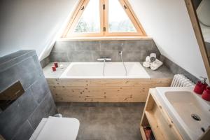 Kúpeľňa v ubytovaní Osada domków TATRA-DREAM