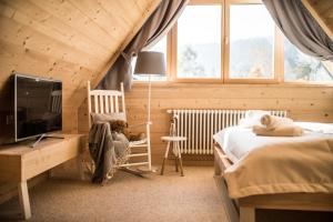 Posteľ alebo postele v izbe v ubytovaní Osada domków TATRA-DREAM