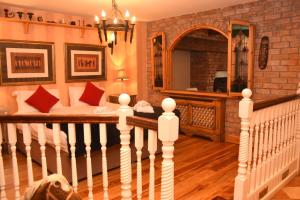 Zona de estar de Copper Kettle B&B