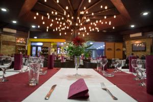 En restaurang eller annat matställe på Motel Stari Hrast