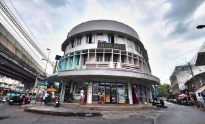 O edifício em que o hostel se localiza